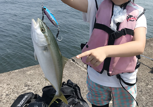 内房でアジ釣り_ファミリーフィッシング