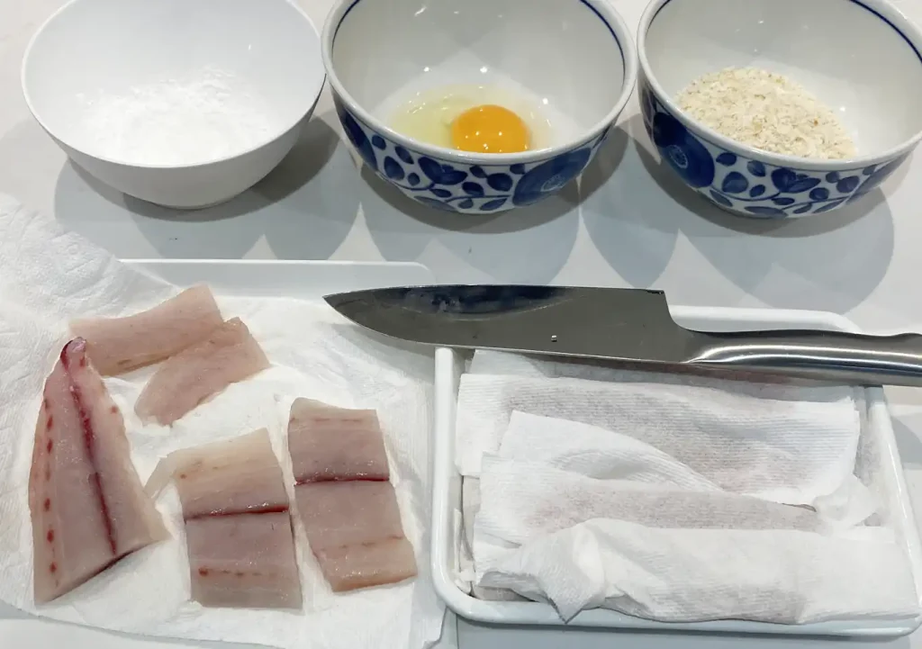 【釣り飯】釣れたシイラでフィッシュバーガーを作る。裁き方／レシピ