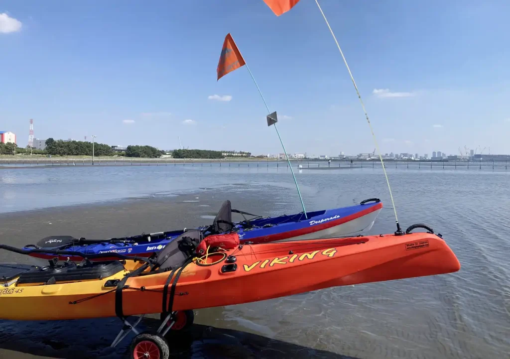 カヤック試乗比較／デスペラードとプロフィッシュ45／バイキングカヤック／カヤック55/パドル講習／千葉でカヤックを買う