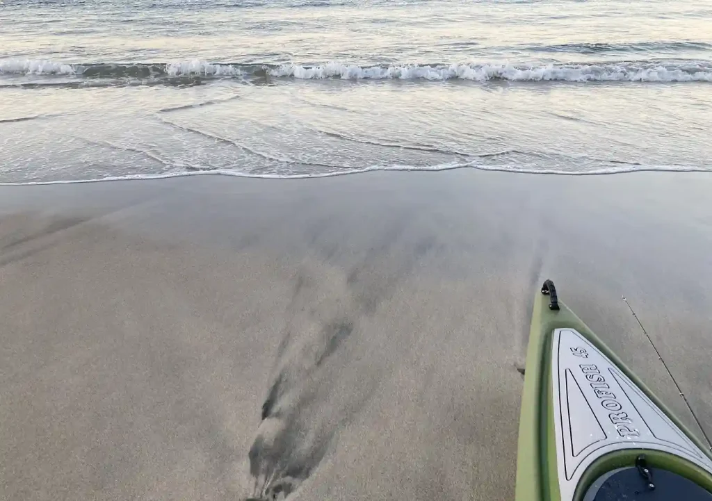 外房カヤックフィッシング／出艇場所／重要なのは風と波高／海綺麗（勝浦・鴨川）