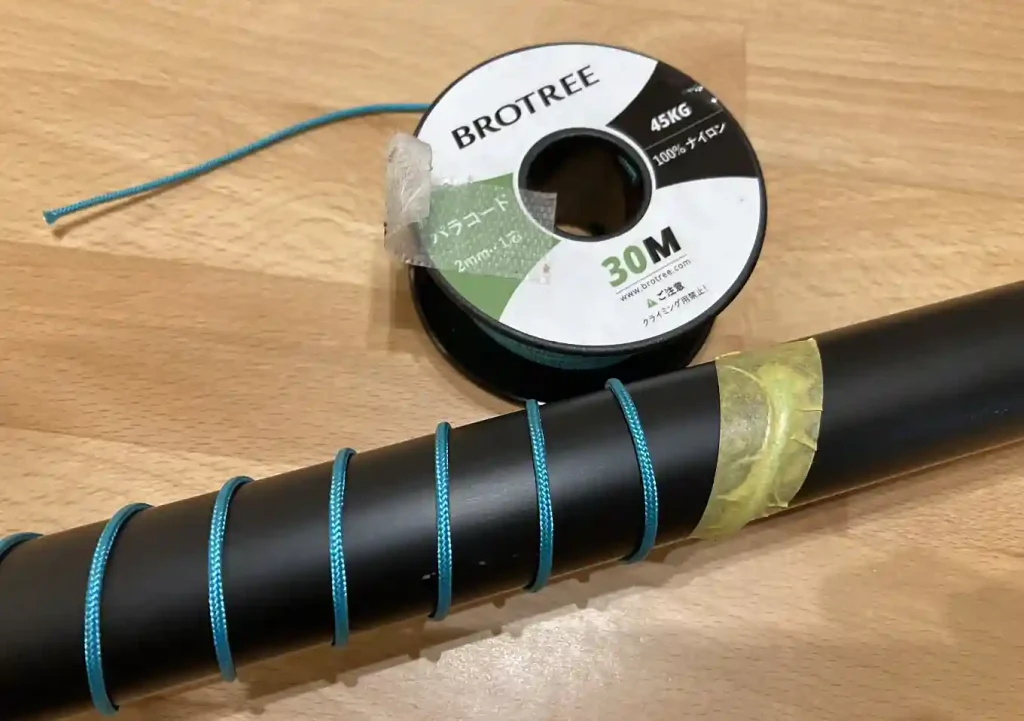 カヤック用パドルのグリップをDIY/熱収縮チューブ滑らない握りやすい／グリップ力アップ／選び方＆使い方／スイングスターソニックベーシック