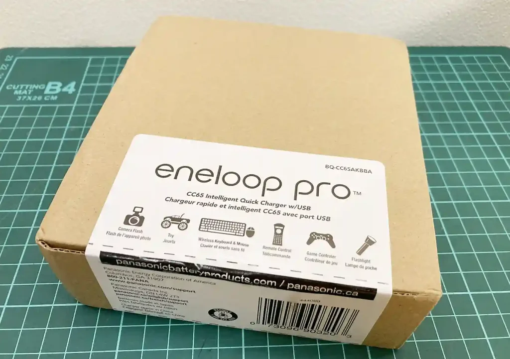 BQ-CC65AKBBA/海外逆輸入／アマゾン(amazon)で簡単に購入可能／高容量で魚探バッテリーにエネループプロ／使えるコスパ比較で選択したキュ速充電器セット