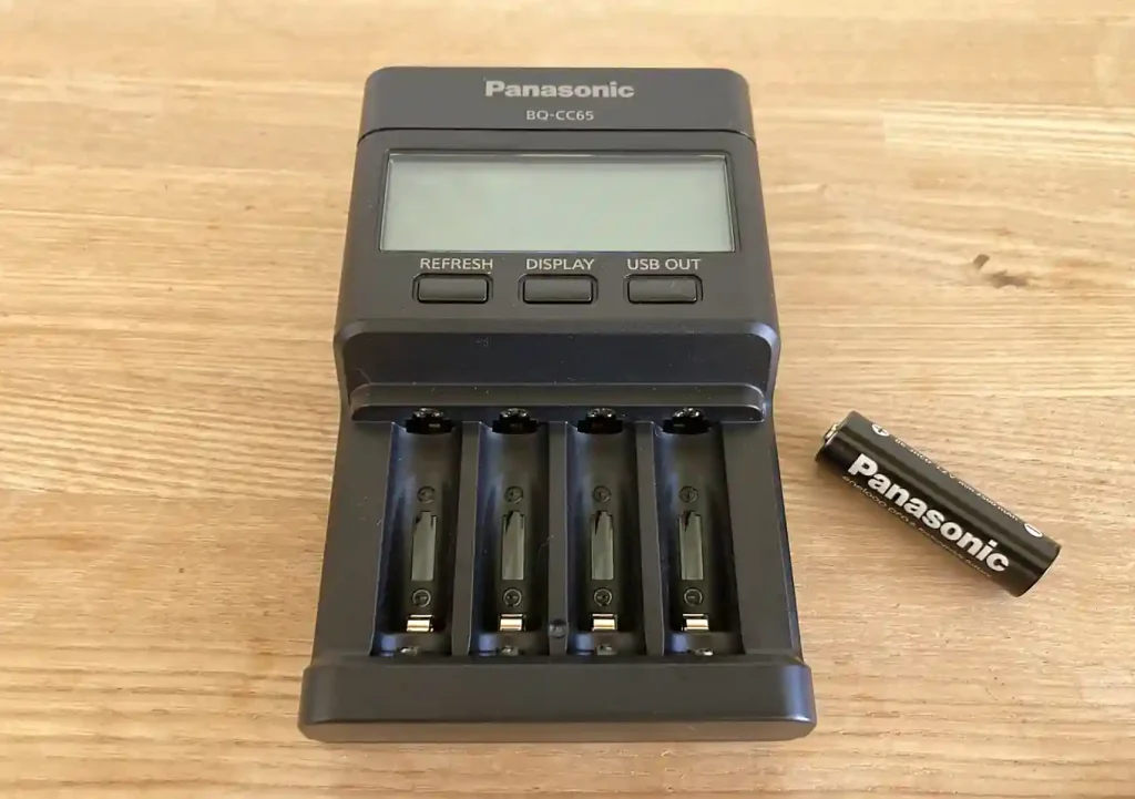 ホンデックスPS-611CN2用にエネループプロ購入／BQ-CC65AKBBA/海外逆輸入／アマゾン(amazon)で簡単に購入可能／高容量で魚探バッテリーに／使えるコスパ比較で選択した急速充電器セット