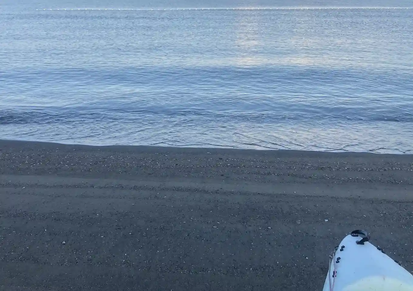 タンデムカヤックフィッシング／子供と一緒にベタ凪の内房の海へ／安全