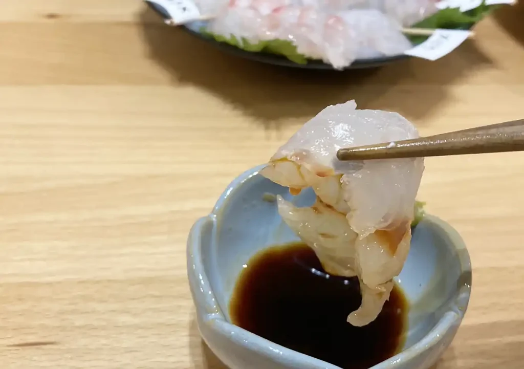 釣飯／簡単魚レシピ／刺身／メジナ・マダイ・イサキ・メイチダイ・シマアジ
