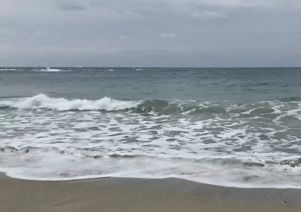 釣果：アジ・サバ／沖縄の台風の影響・うねり／外房カヤックフィッシング（サビキ釣り）